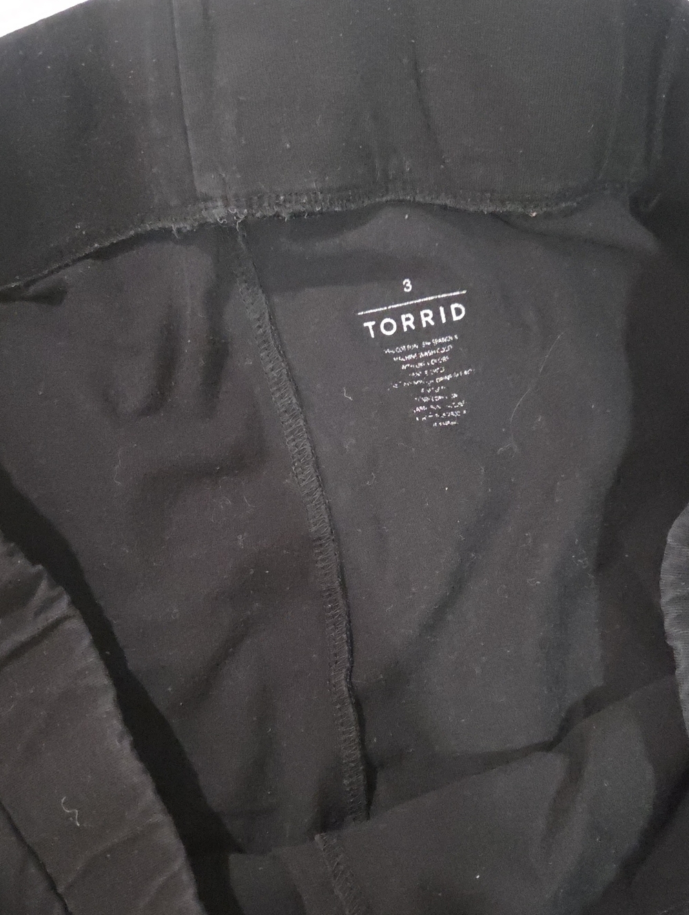 Torrid Capri Leggings, Sz 3 - Picture 2 of 3